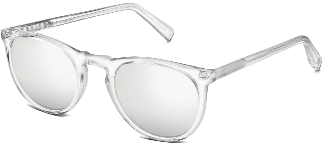 Show Warby Parker's Eyewear With 3/4 Shot Angle