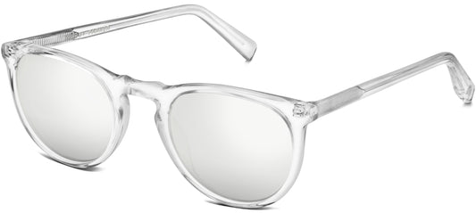 Show Warby Parker's Eyewear With 3/4 Shot Angle